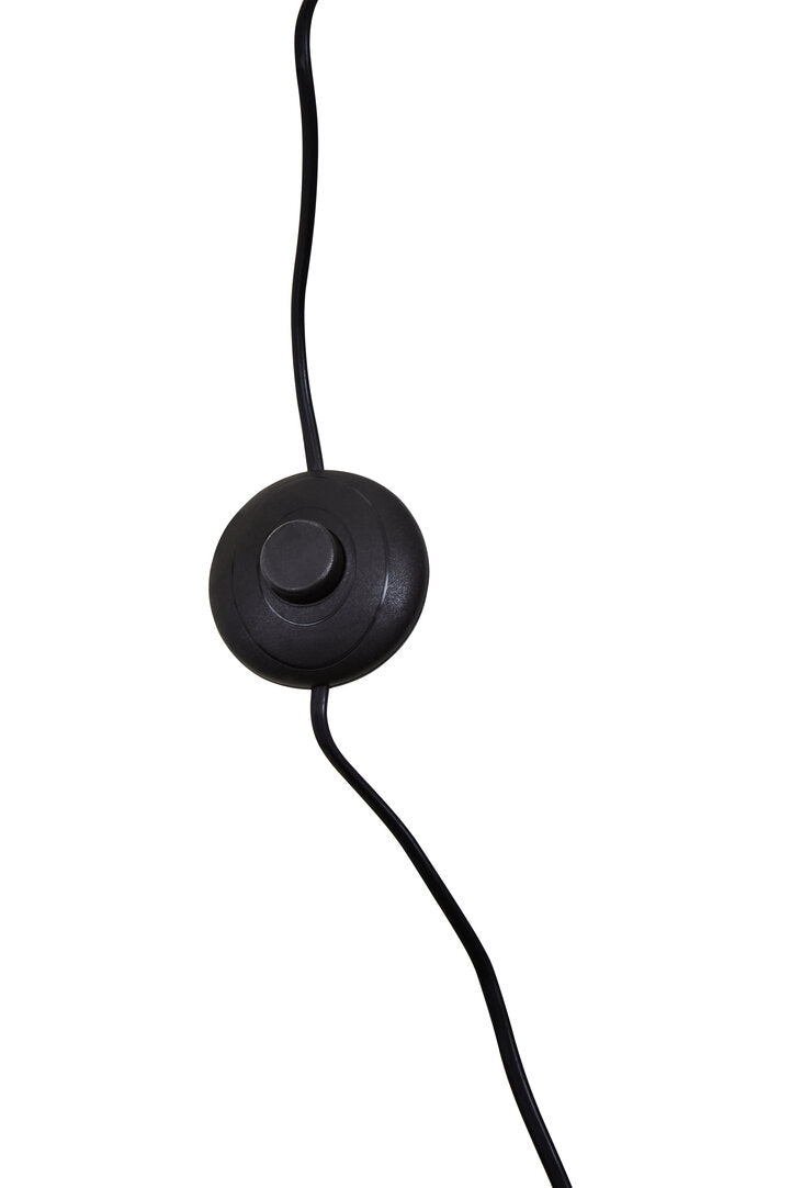 Black on off switch on a white background