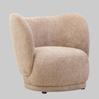 KEFINO Beige Armchair View from front