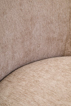 Close-up of beige fabric texture