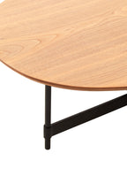 2 tier coffee table on white background