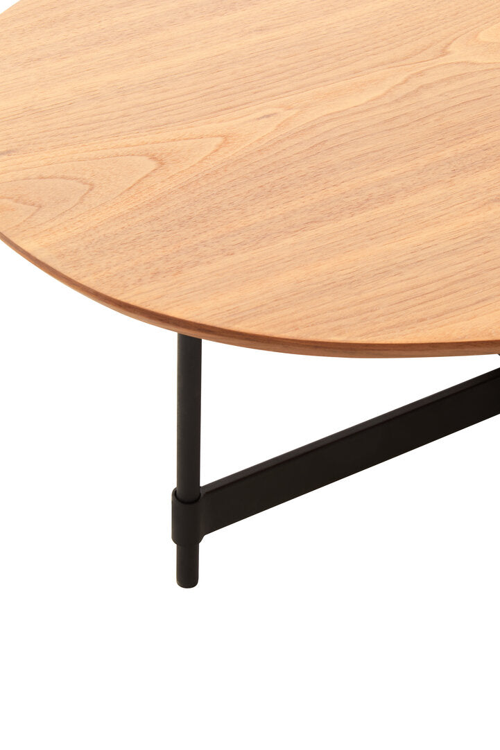 2 tier coffee table on white background