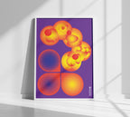 Cosmic_echoes_Poster_in_white_frame