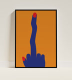 Middle_finger_Poster_in_black_frame_cover