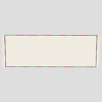 Pink & Green Checkerboard Runner 180x63cm