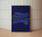 Please_dont_overstay_your_welcome_poster_in_wooden_frame