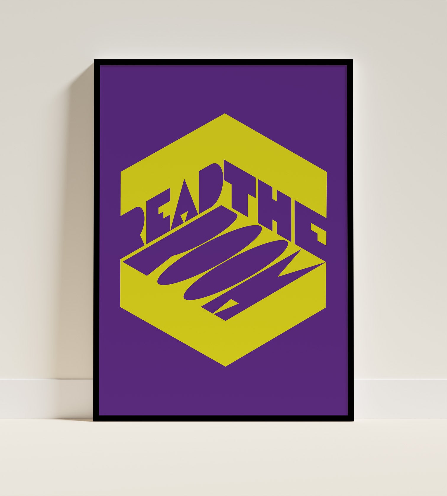 Read_the_room_Poster_in_black_frame_cover