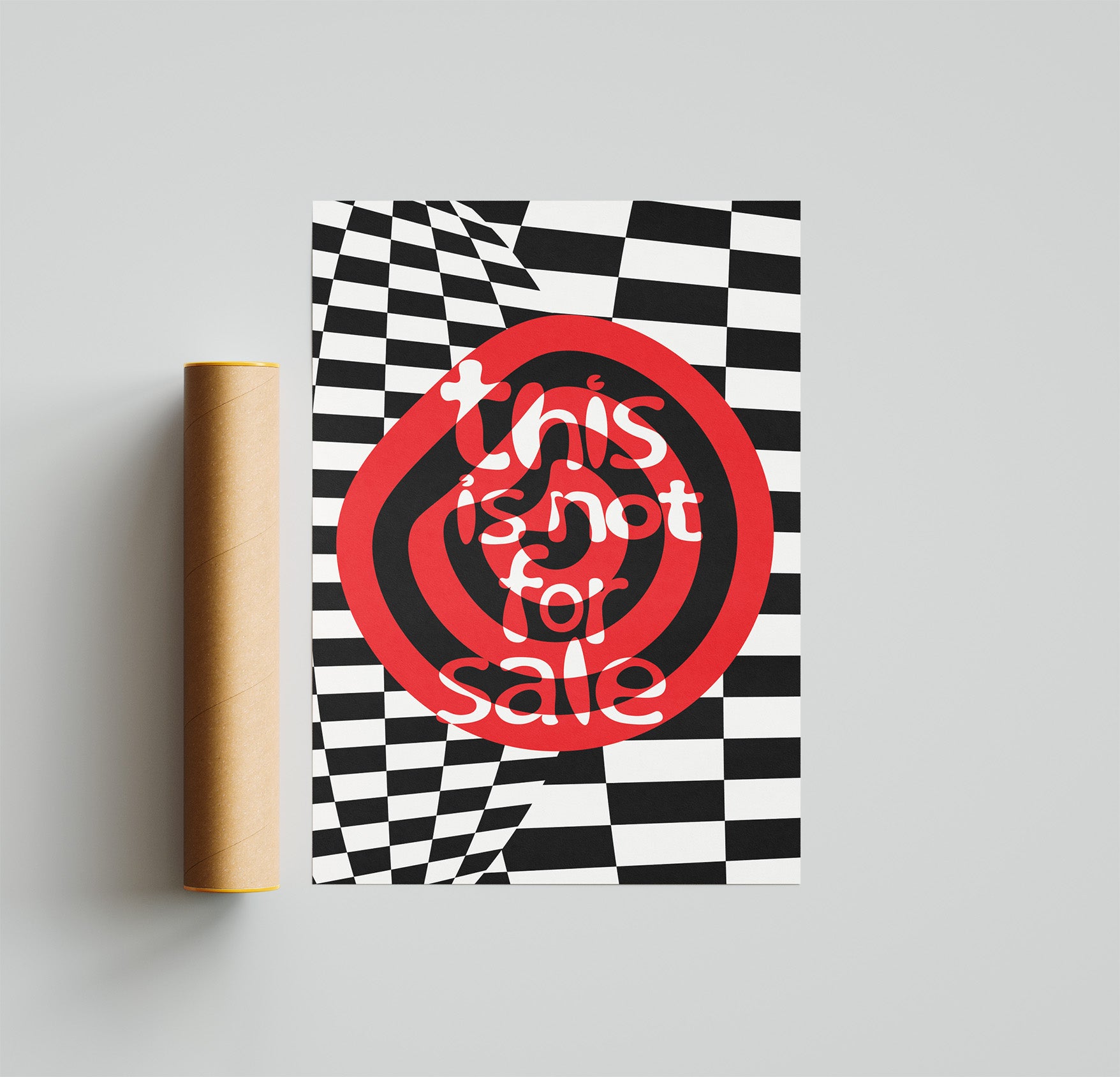 This is not for sale poster without frame